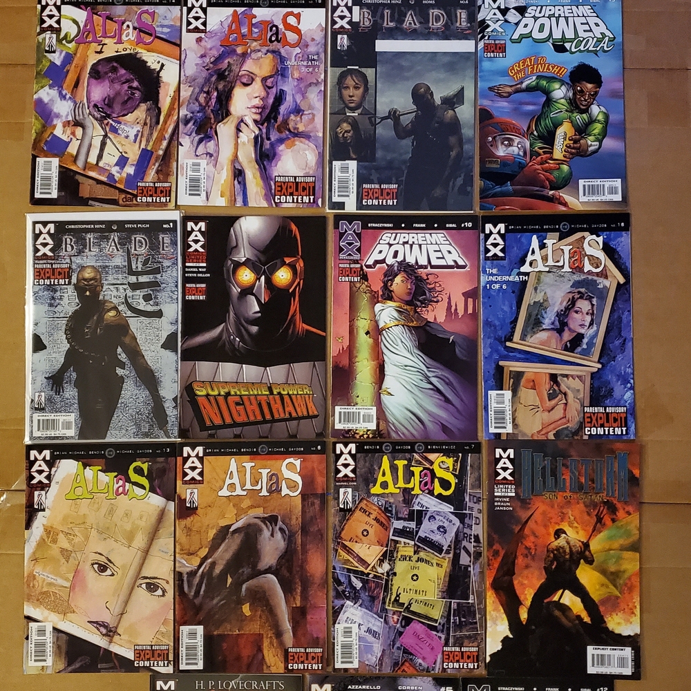 Marvel MAX Comic Book Collection
